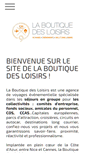 Mobile Screenshot of laboutiquedesloisirs.biz