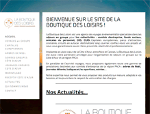 Tablet Screenshot of laboutiquedesloisirs.biz